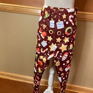 Festive Holiday Print Leggings